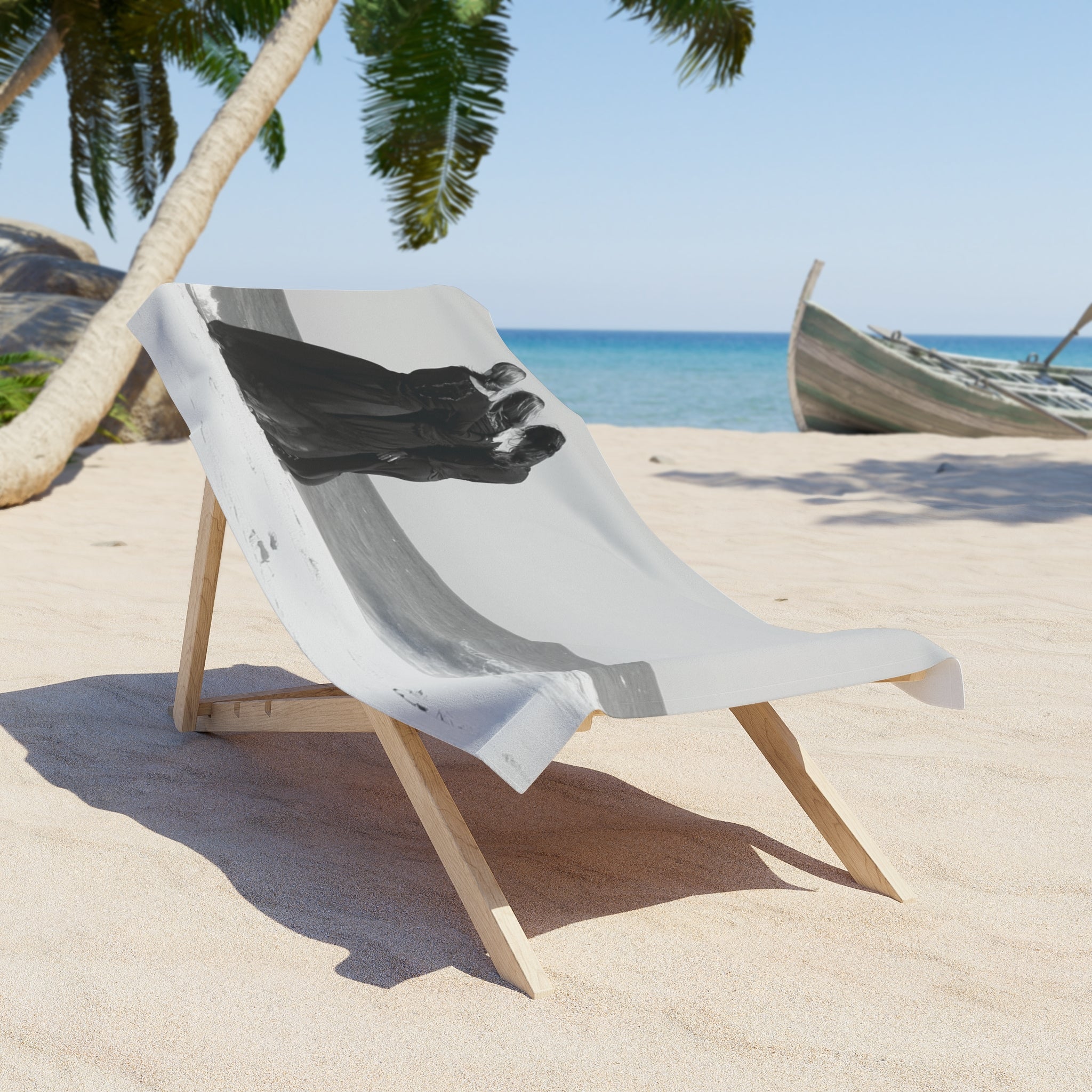 Three Sisters Exvallis Beach Towel